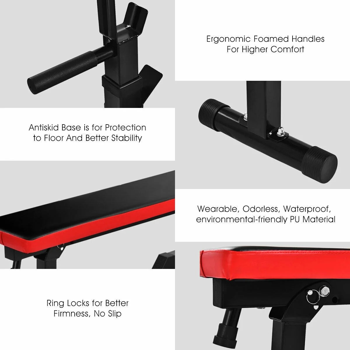 Adjustable Weight Bench, 330 Lbs